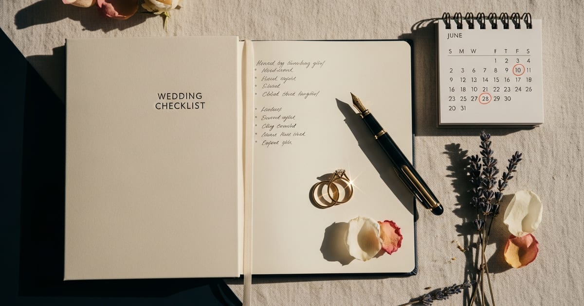 Wedding Insurance in Canada & the UK: The Planning Checklist Couples Skip — editorial artwork